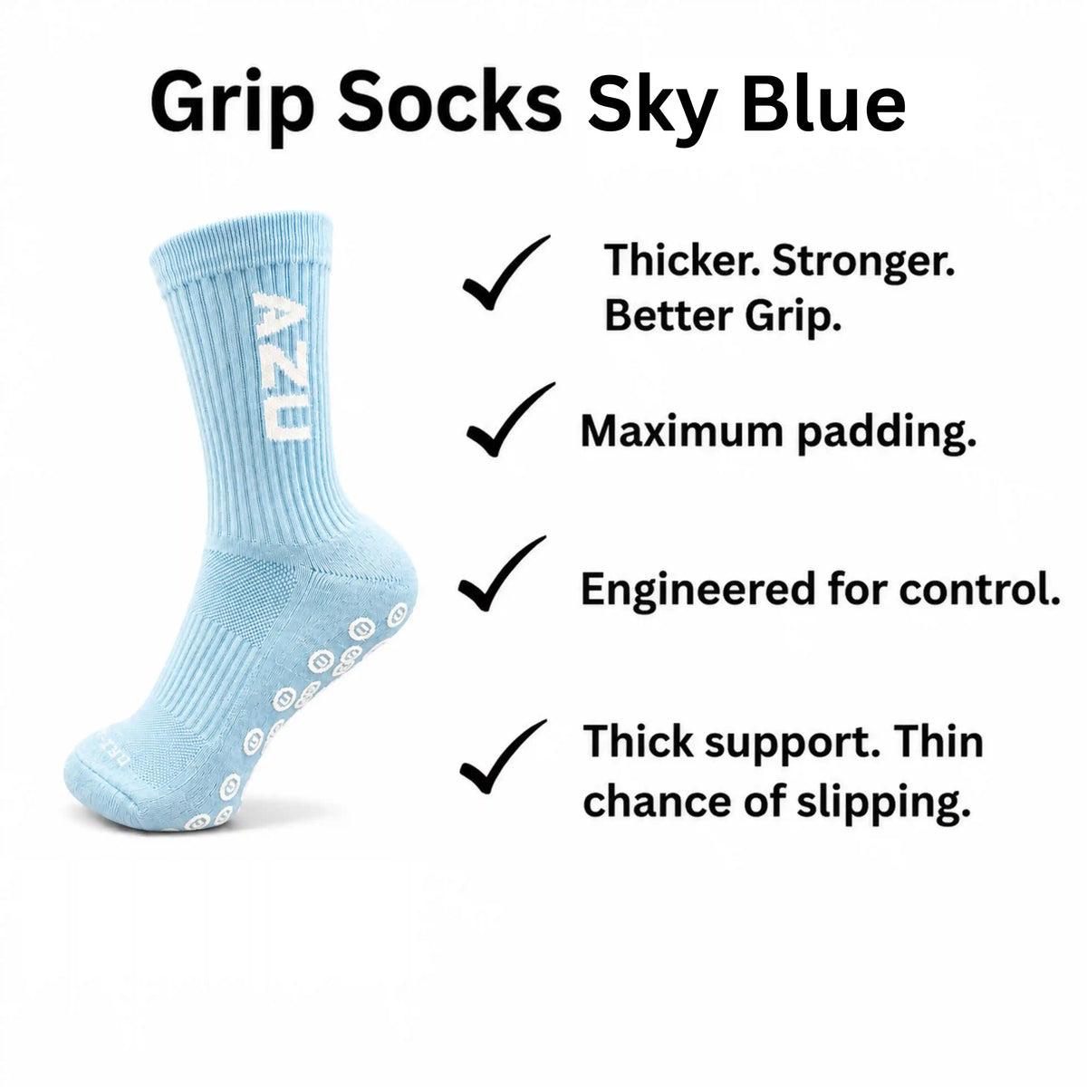 Grip Socks Sky Blue