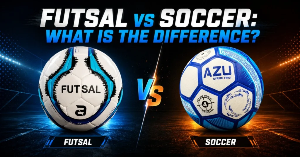 futsal vs soccer what is the difference