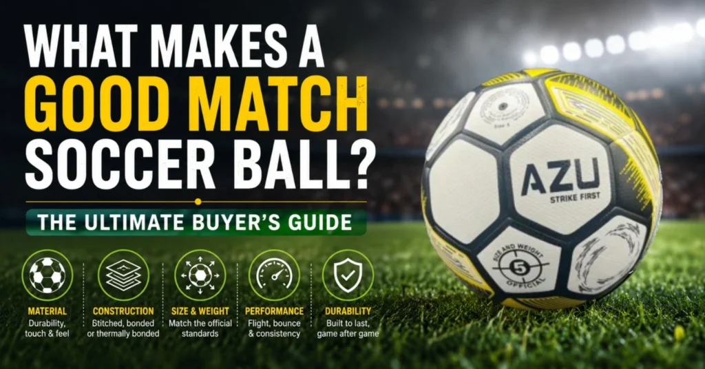what makes a good match soccer ball